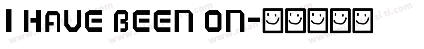I have been on字体转换
